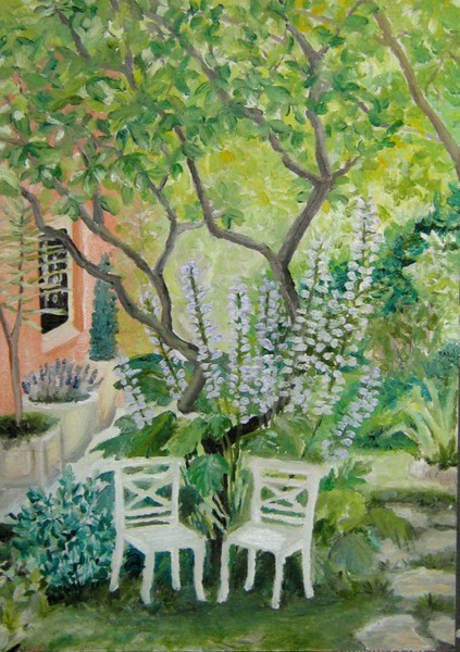 garden setting