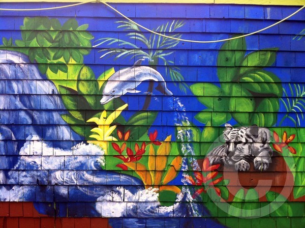 Fantasy Jungle/Safari Mural