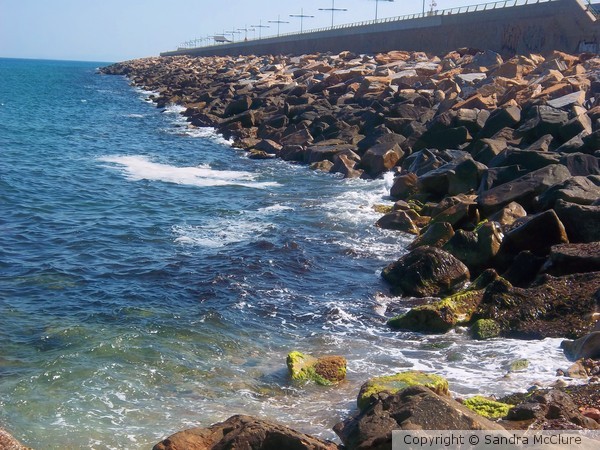 On the coast of Spain at Torrevieja