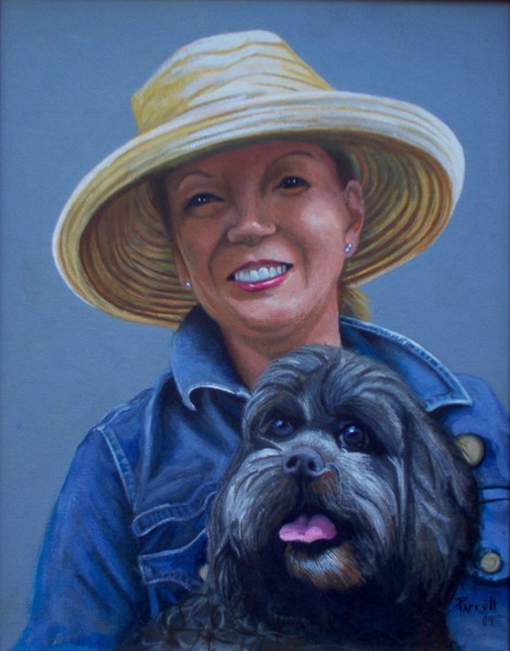 Lady with hat