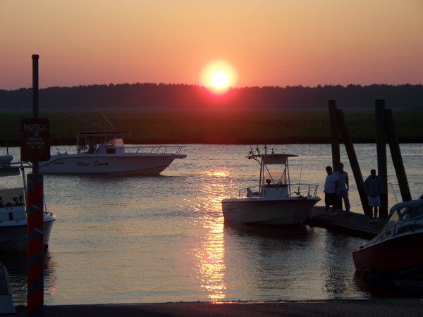the boat dock
