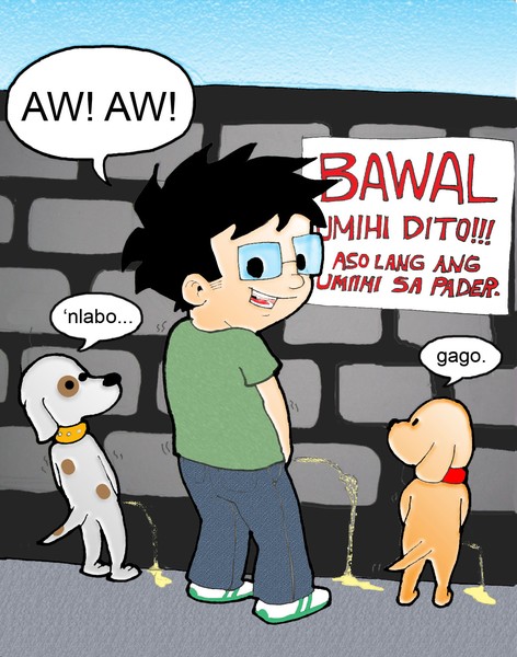 Sensya na, aso lang