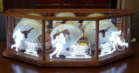 Custom Helmet Display Case