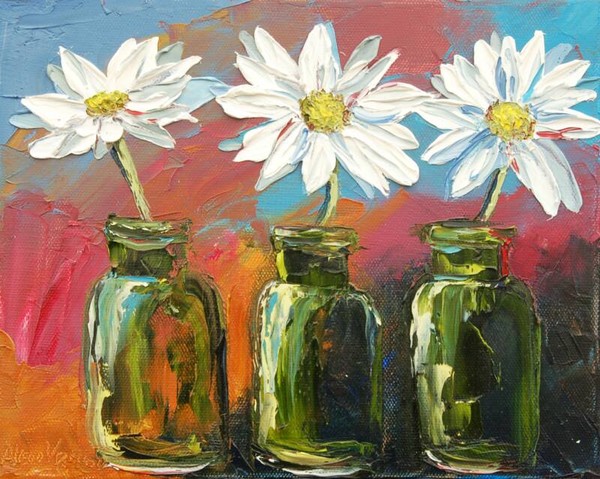 Three Daisies