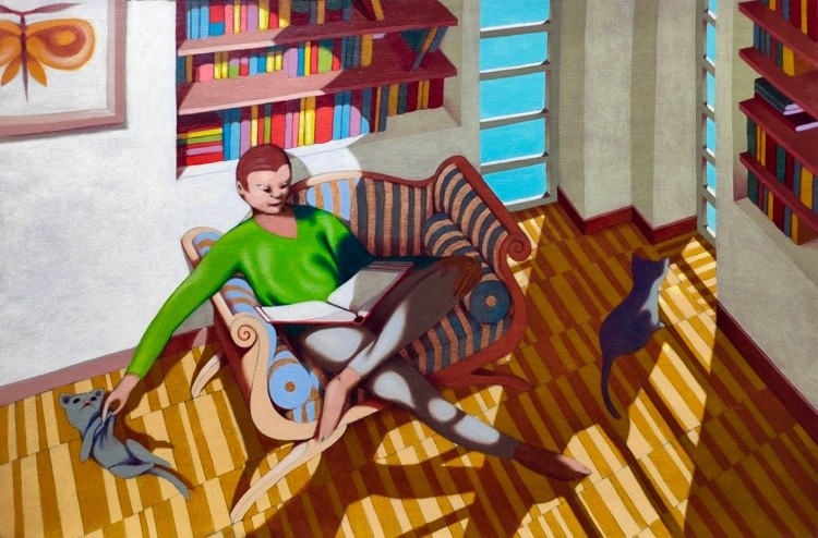 The reading room