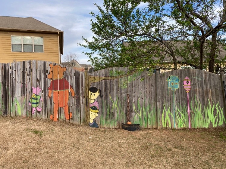 Fence painting 