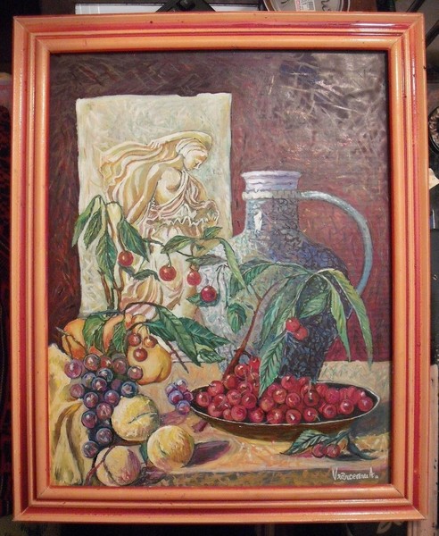Still life with old artifacts