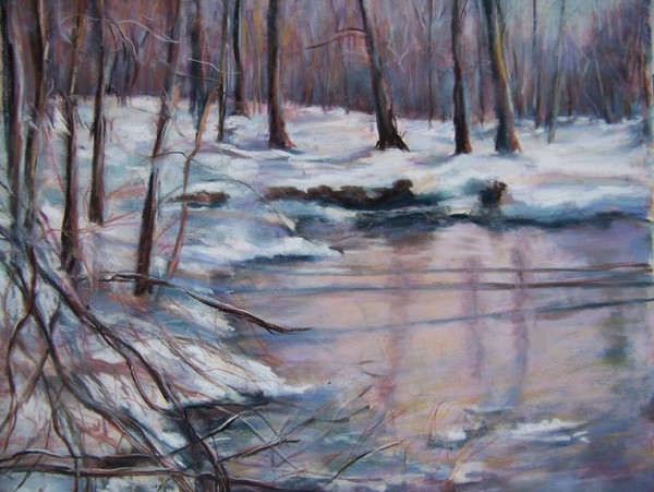 Snow on the water