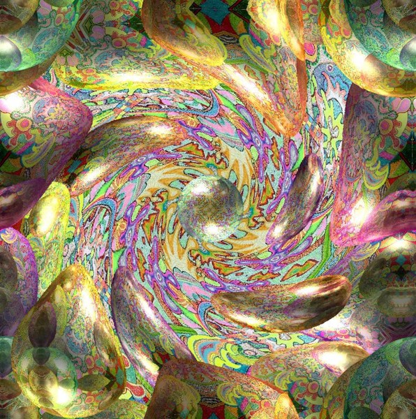 coloring bubbles on pointilism 8