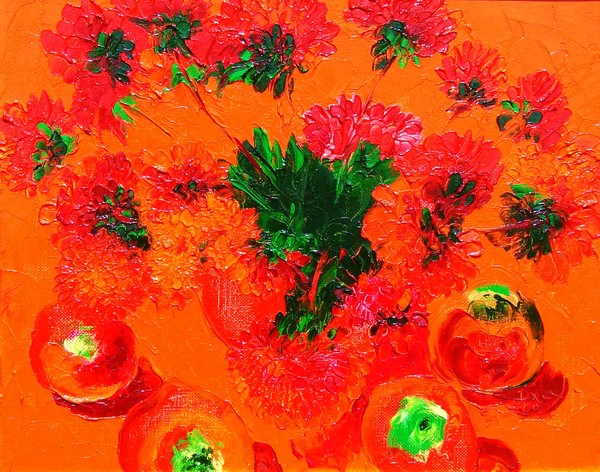 Red still-life
