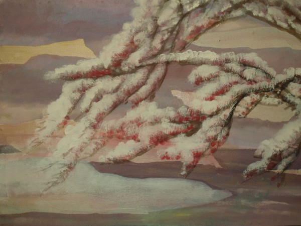 Great Lakes Cherry Blossom #7 - snow