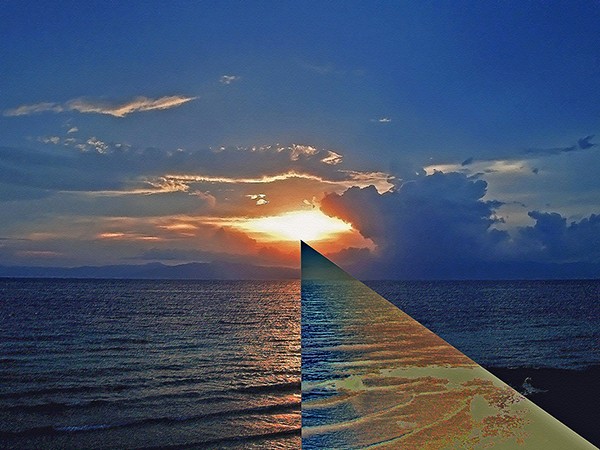 blue sunset no. 1, southwest cebu, philippines