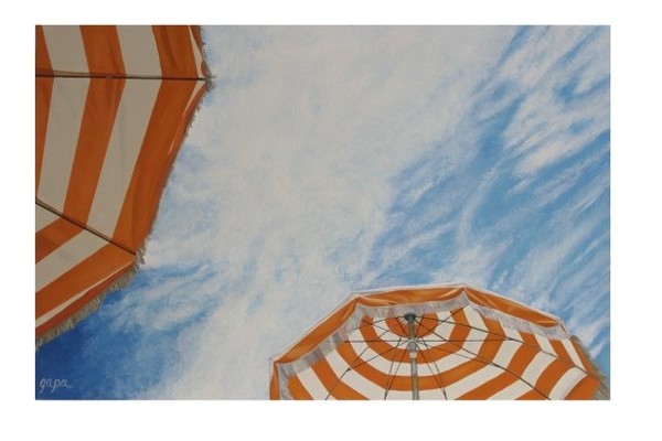 Sky With Parasols