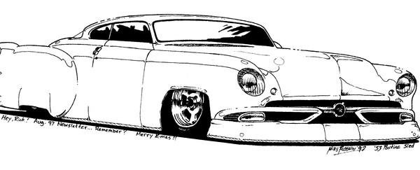 53 Pontiac Sled