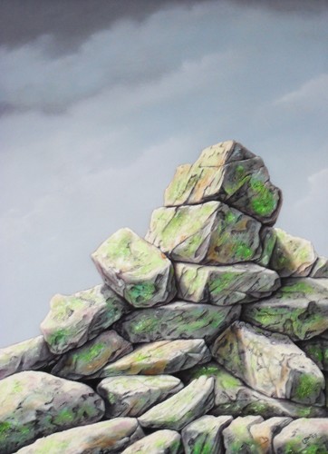 stapled stones