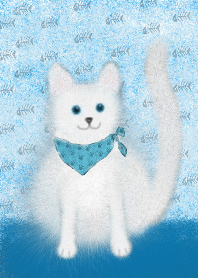 Sparkle the cat
