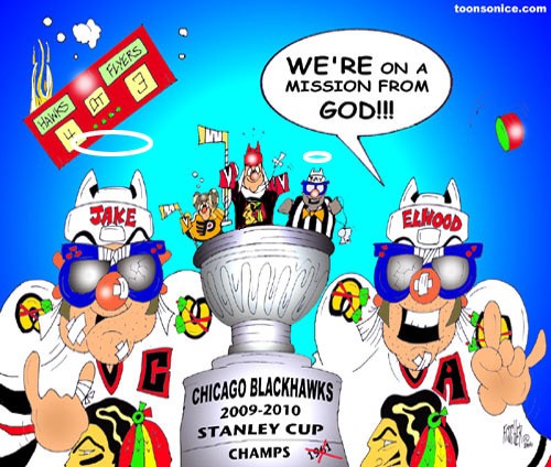 Chicago Blackhawks Blues Brothers