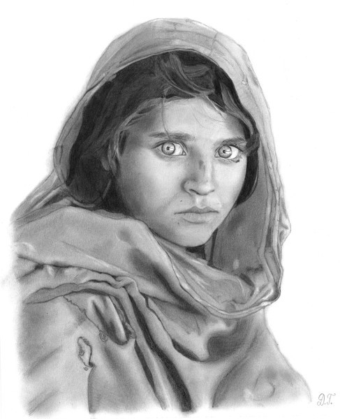 Sharbat gula National Geographic