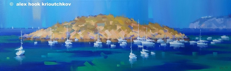 Es Pantaleu. Mallorca / 90x30x2cm