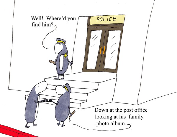 down at the post office