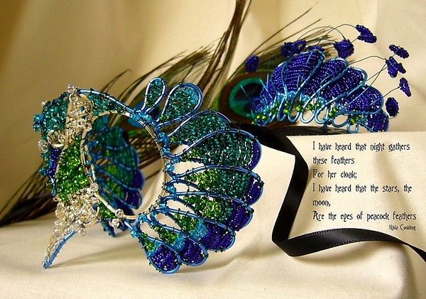 peacock mask by gringrimaceanssqueak