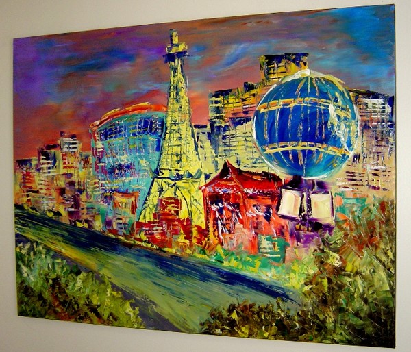 Eugenia Abramson Original OIL painting 48
