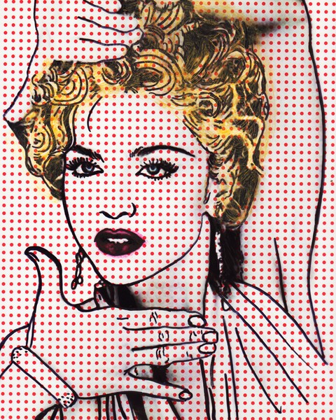 Madonna Red Small Dot