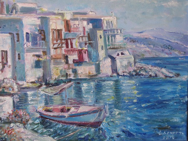 little Greek port