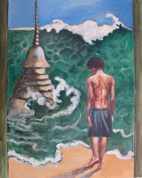 Into the wave