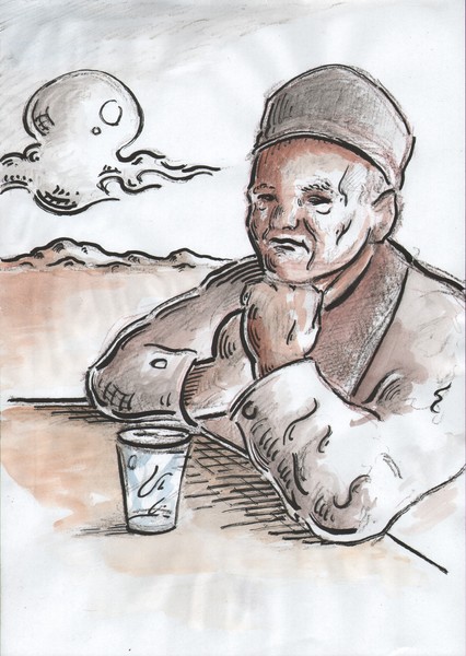 Volendammer sketch