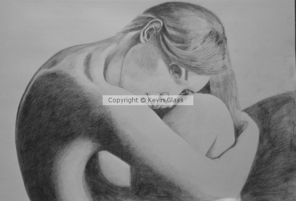 Nude - pencil