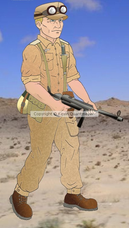 Desert soldier