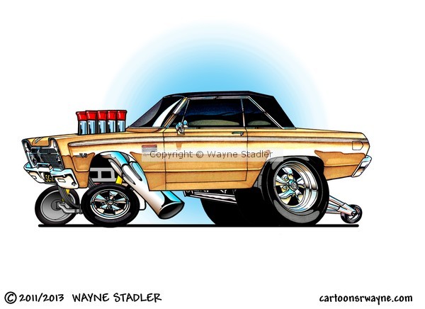 1965 Plymouth Sport Fury Gasser
