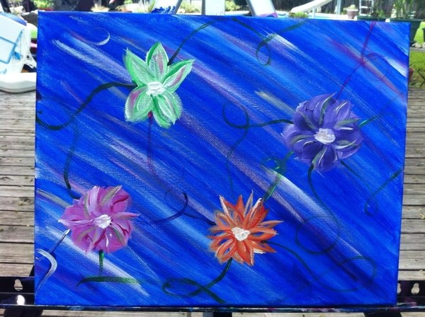 Array of flowers