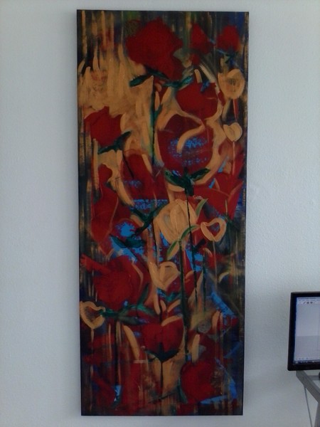 roses and tulips