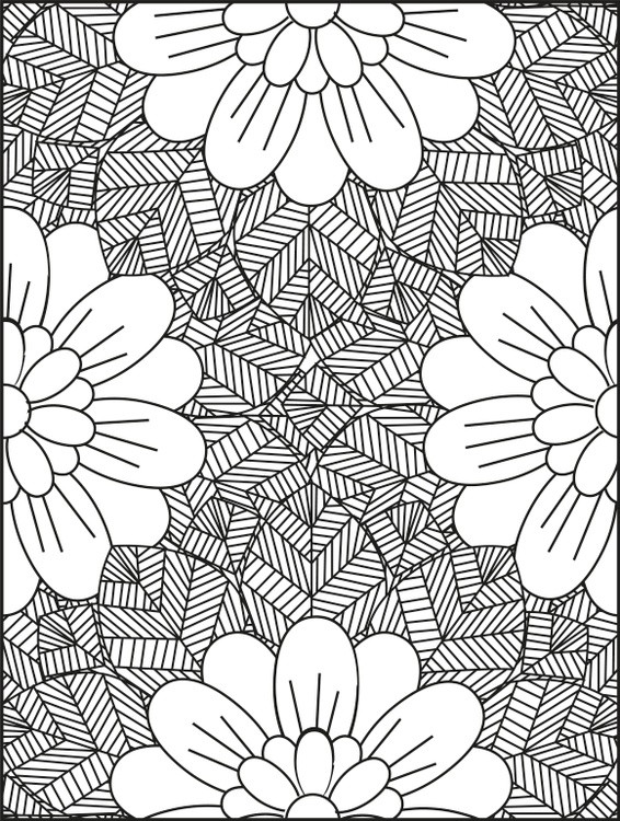 Abstract Coloring Pages 50