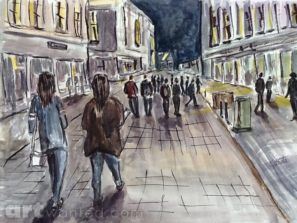 Evening shopping