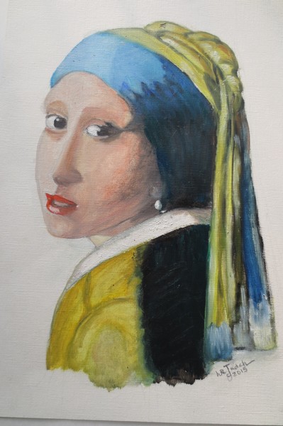 Girl w Blue Scarf 