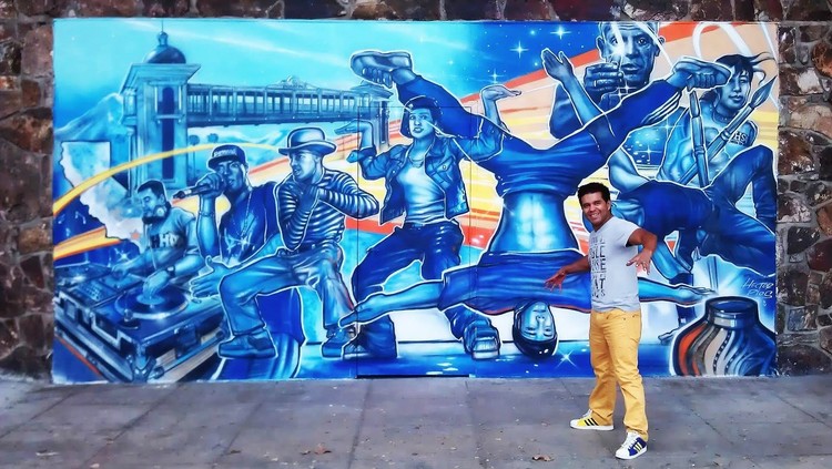 HIP HOP SCHOOL OF ARTS MURAL