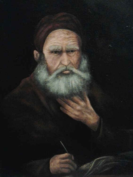 Old Man Writing
