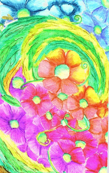 Abstract floral patterns (1)