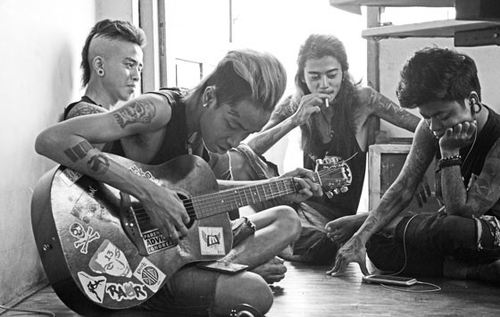 Pank rockers of Yangon