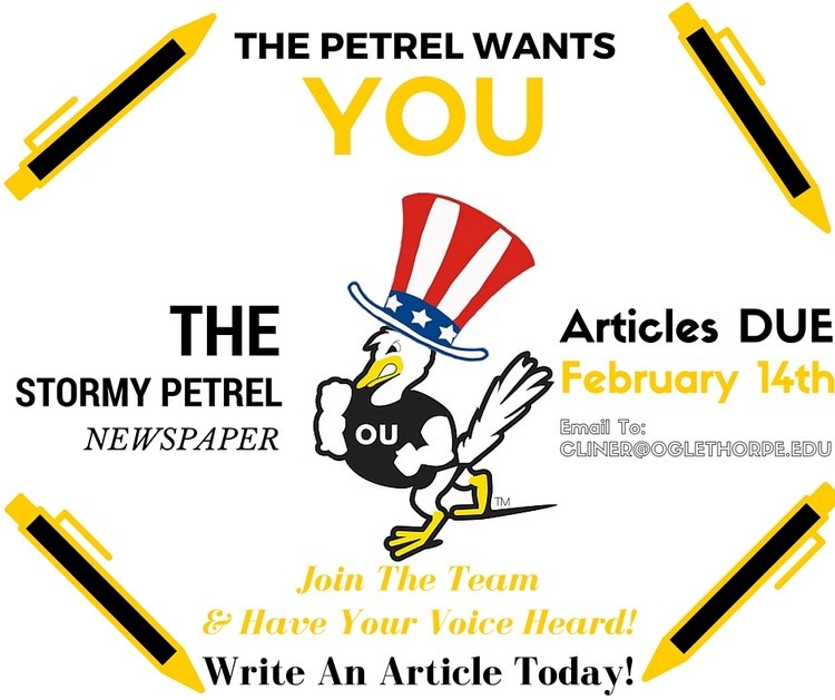 THE PETREL WANTS YOU