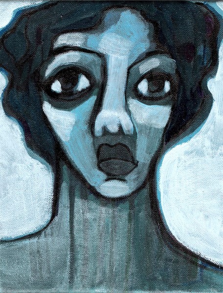 Blue Woman SOLD