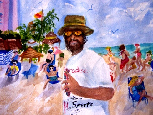 Man with The Character