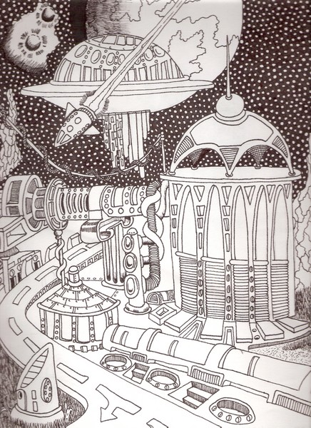  galactic space-port