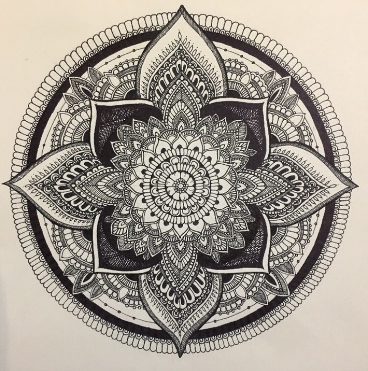 Mandala love by June Steward | ArtWanted.com