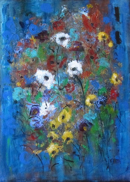 It's a Mix 12x16 acrylic 10 2015