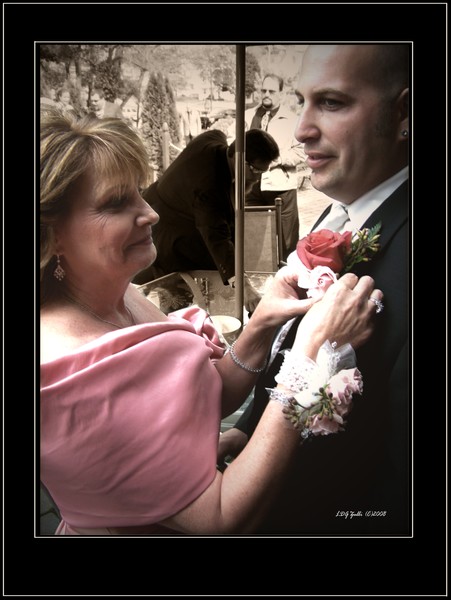Lisa's Wedding Jared and Mom 