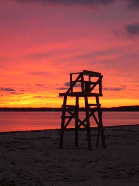 Life Guard Sunset